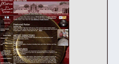 Desktop Screenshot of mariajulianpottery.com